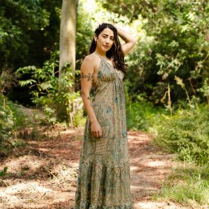 Vestido Green Boho
