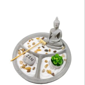 Jardin Zen Buda Circular Monumento
