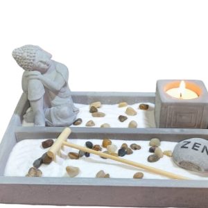 Jardin Zen Buda Pensador